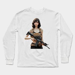 Tactical Girl Long Sleeve T-Shirt